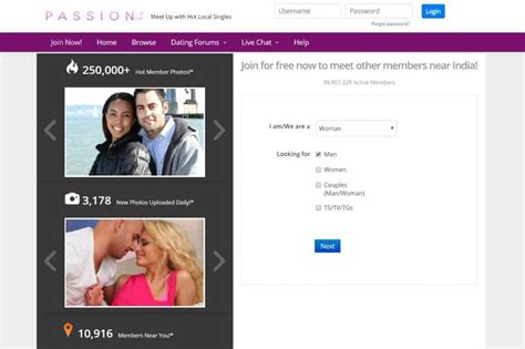 Passion dating site - Jun 4, 2020 · This review for Passion.com is intended to serve as an exhaustive guide for you to decide whether the platform is right for you or not. Passion.com is a name well established in the dating industry. It has been helping people hookup for close to 20 years by now and thus has built goodwill in the industry. Their engagement with their user base ... 
